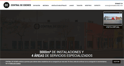Desktop Screenshot of centraldecoches.com